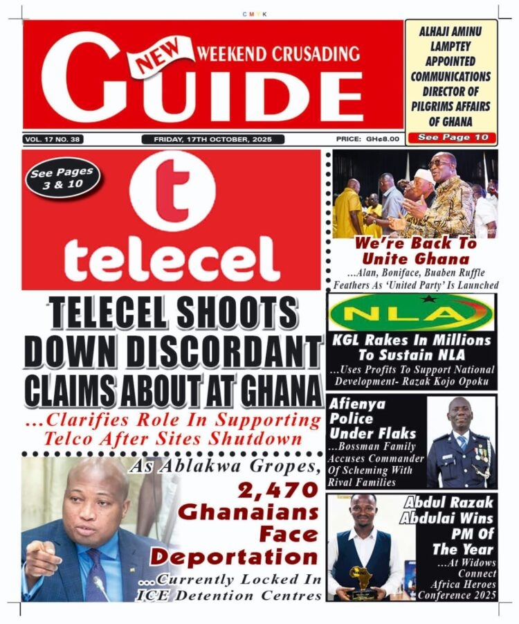 Today's Front pages: Friday, October 17, 2025