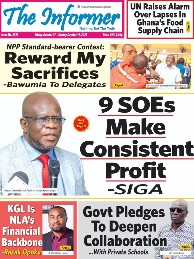 Today's Front pages: Friday, October 17, 2025