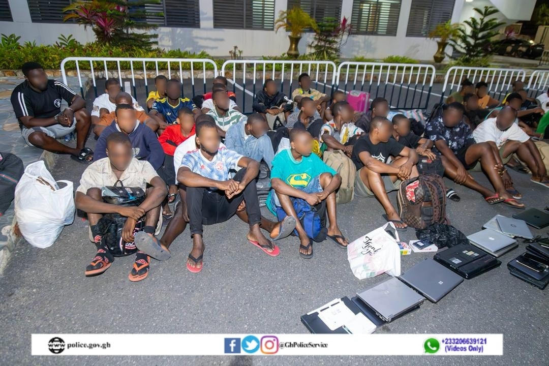 Police arrest five for trafficking 57 Nigerians in human trafficking and cybercrime bust