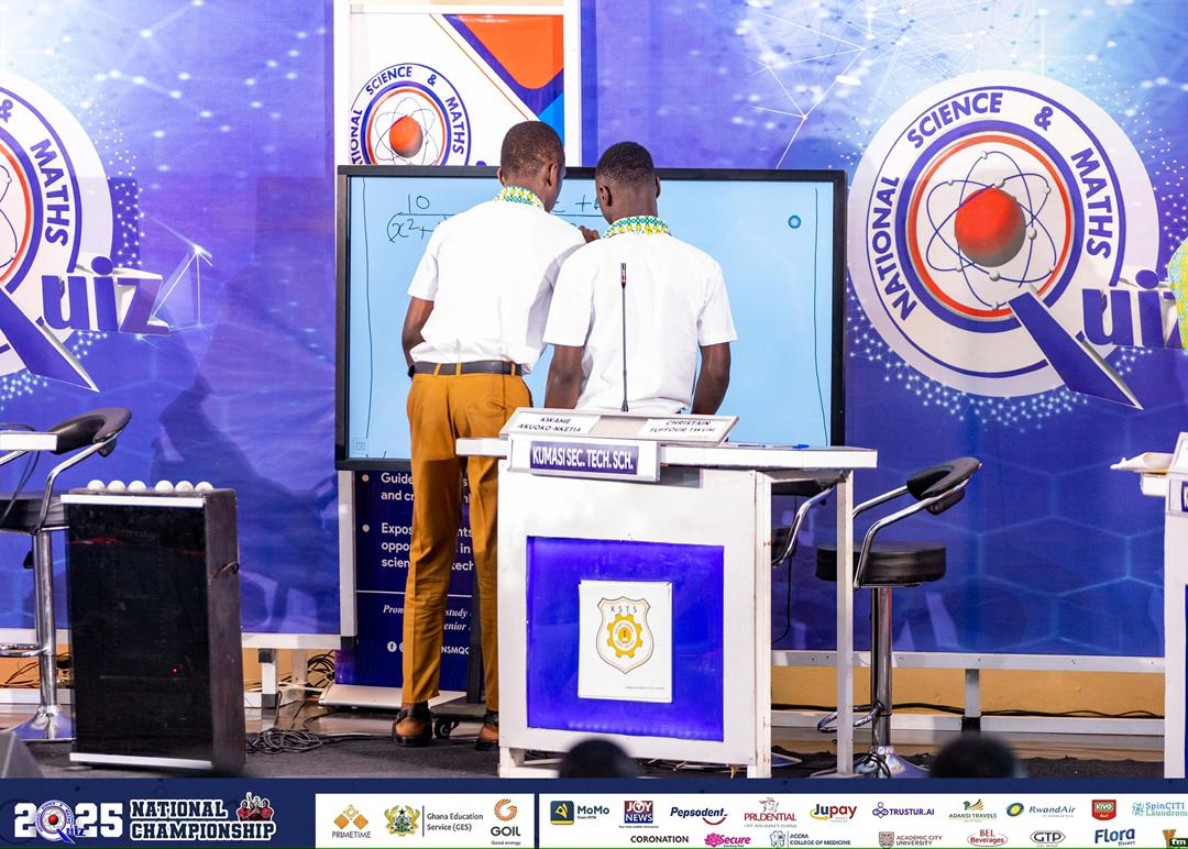 NSMQ 2025: Kumasi Sec Tech advances to 1/8th stage after tight three-way contest