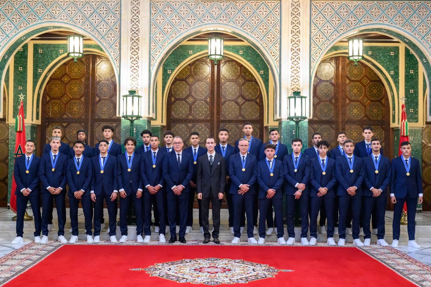 Royal tribute to Morocco's Atlas Lion Cubs: A gesture of deep symbolism