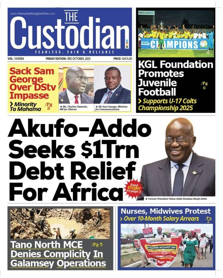 Today's Front pages: Friday, October 3, 2025