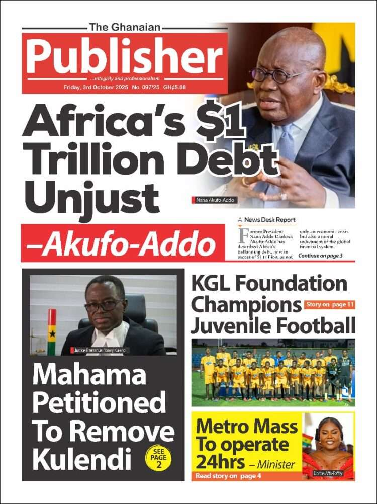 Today's Front pages: Friday, October 3, 2025