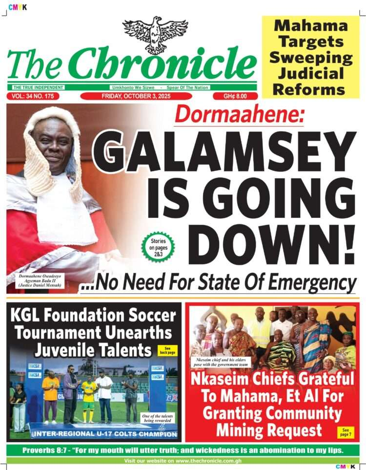 Today's Front pages: Friday, October 3, 2025