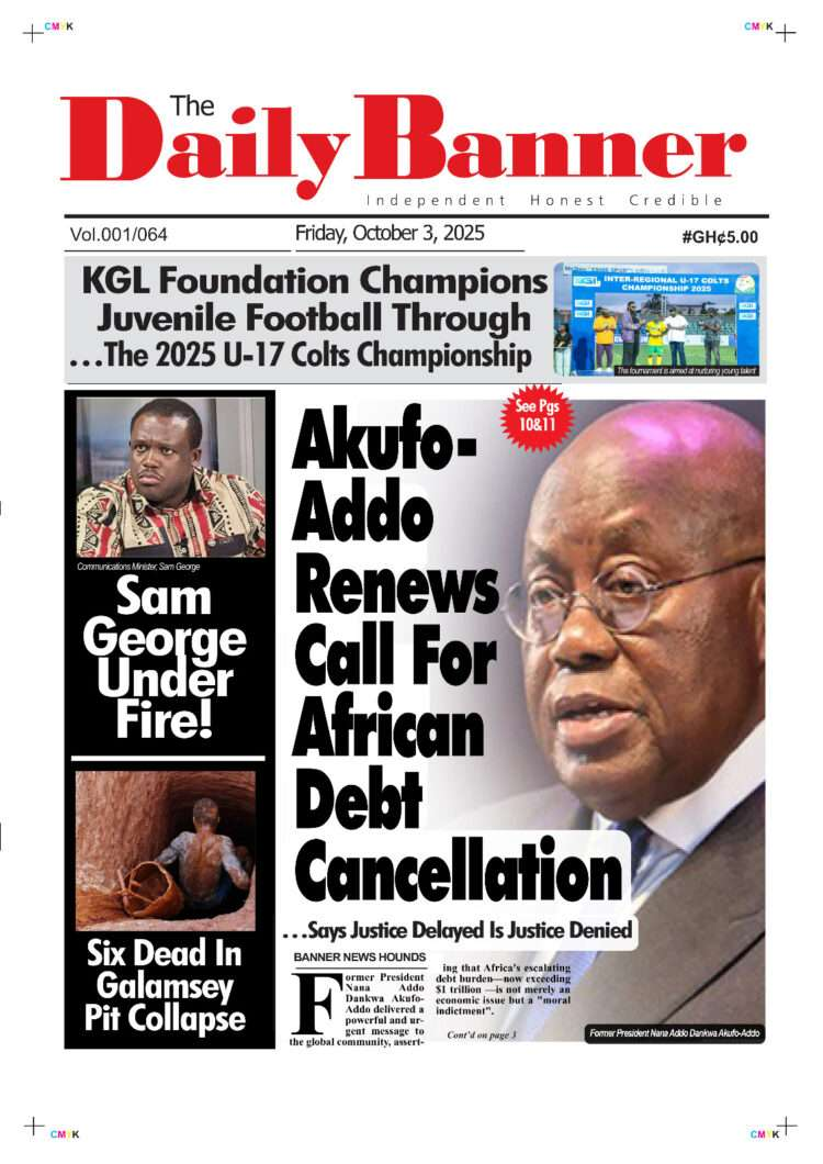 Today's Front pages: Friday, October 3, 2025