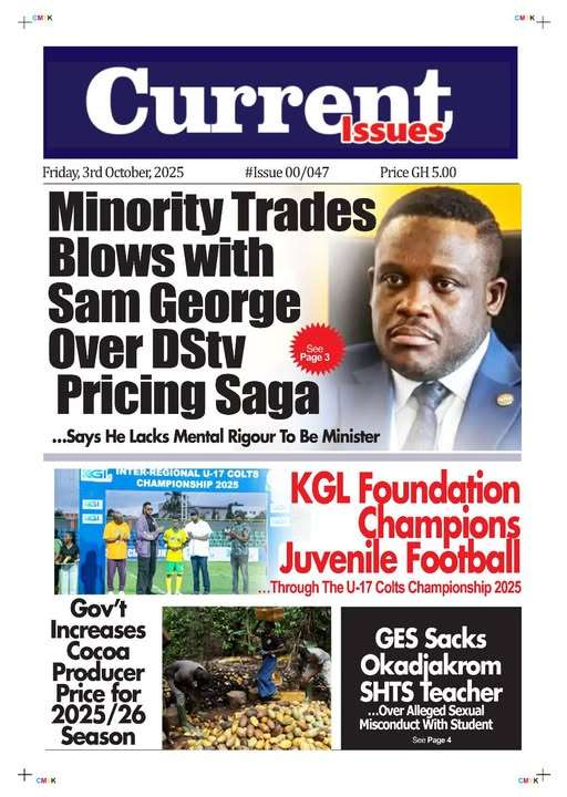 Today's Front pages: Friday, October 3, 2025