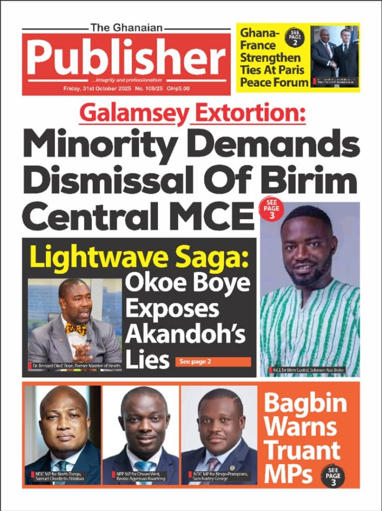 Today's Front pages: Friday, October 31, 2025
