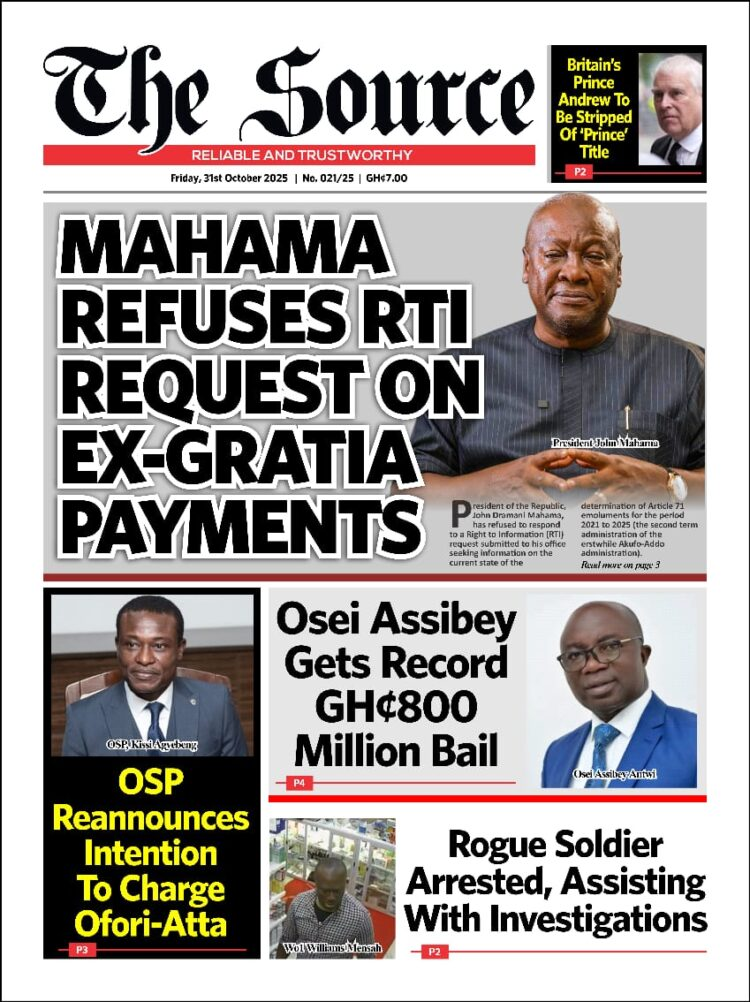 Today's Front pages: Friday, October 31, 2025