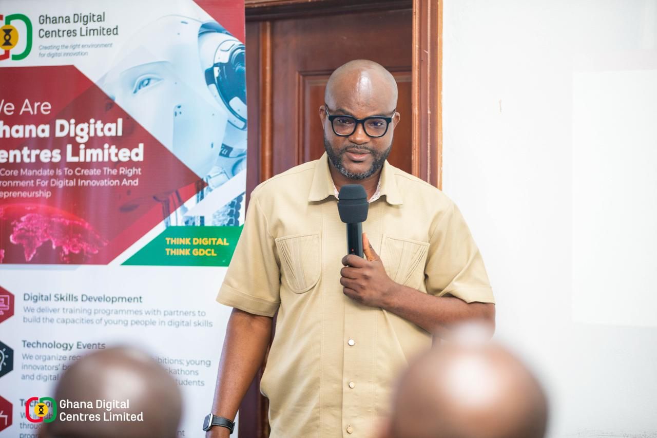Parliament's select committee on Communications visits Ghana Digital Centres Limited