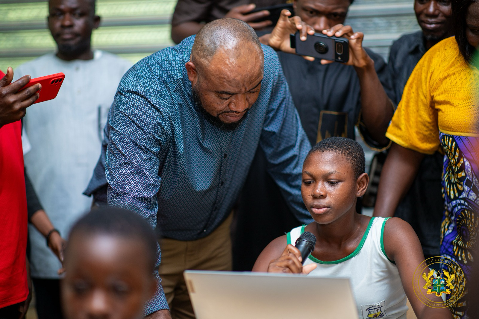 National Girls in ICT Project in U/W: Deputy Communications Minister conducts inspection