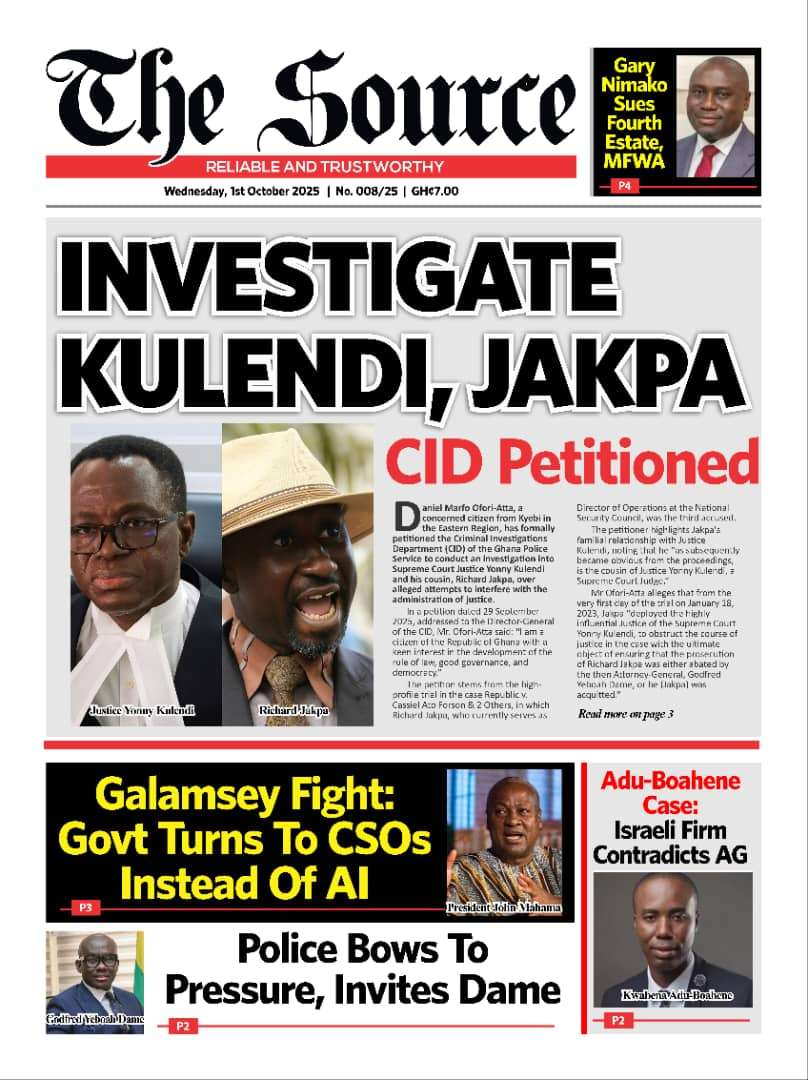 Today's front pages: Wednesday, October 1, 2025