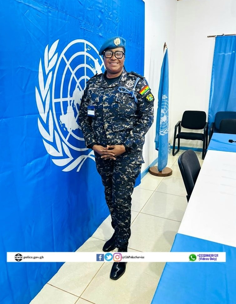 Ghana’s Alison Raji Atuluk makes history as first woman to command UN parade in CAR