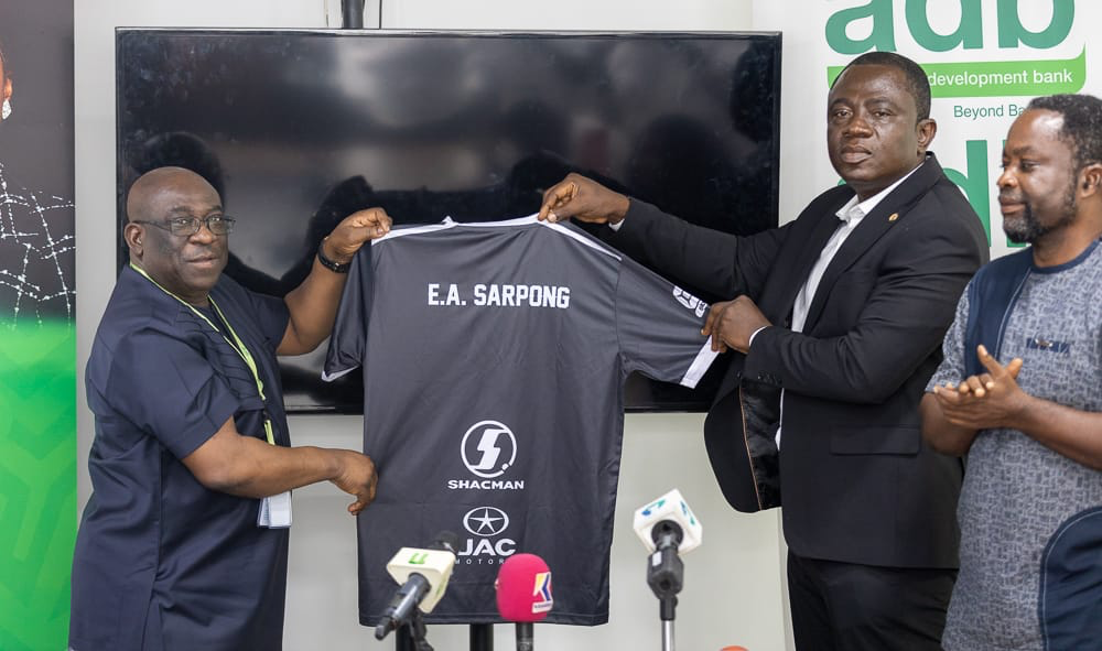 ADB and Swedru All Blacks Football Club unveil banking and match day partnership