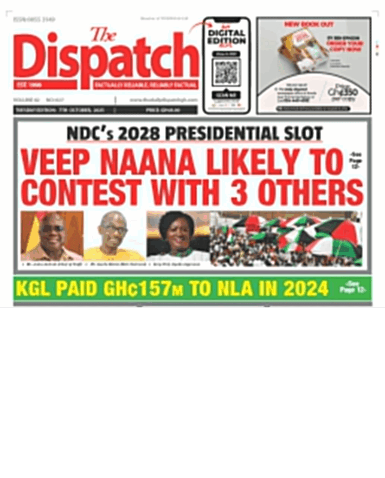 Todays Front pages: Tuesday, October 7, 2025