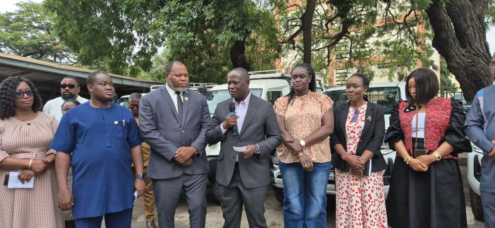 EPA, 4 others receive 24 vehicles and 250 motorbikes to clamp down on galamsey