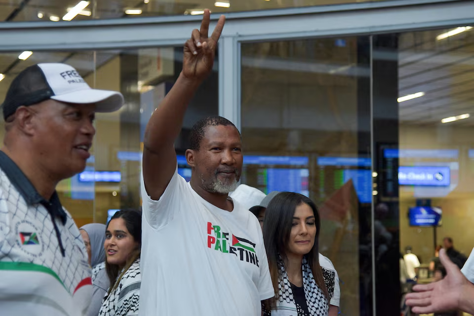 Mandela's grandson returns to South Africa after deportation by Israel