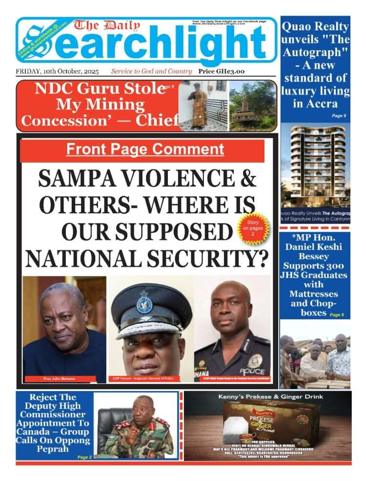 Today's front pages: Friday, October 10, 2025