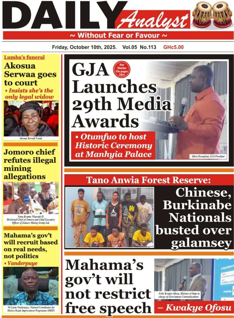 Today's front pages: Friday, October 10, 2025