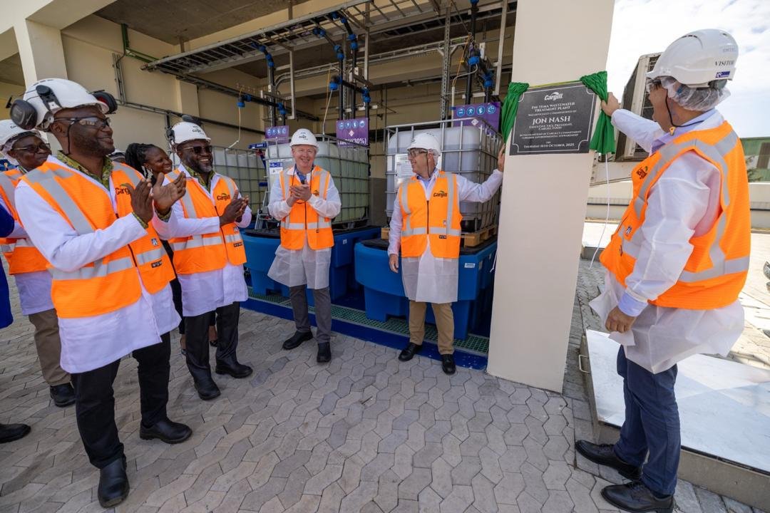Cargill Ghana unveils $2.5m wastewater treatment plant in Tema Cargill Ghana unveils $2.5m wastewater treatment plant in Tema
