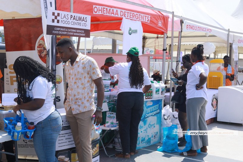 Vibrant scenes as vendors engage patrons on Day 2 of Ecobank-JoyBusiness SME Fair