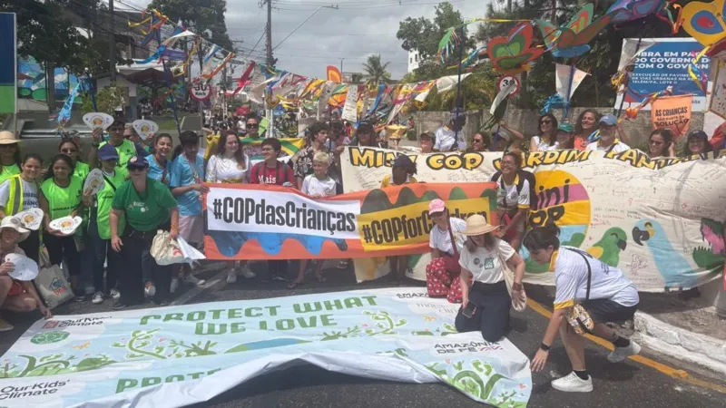 Thousands march outside COP30 summit in call for action