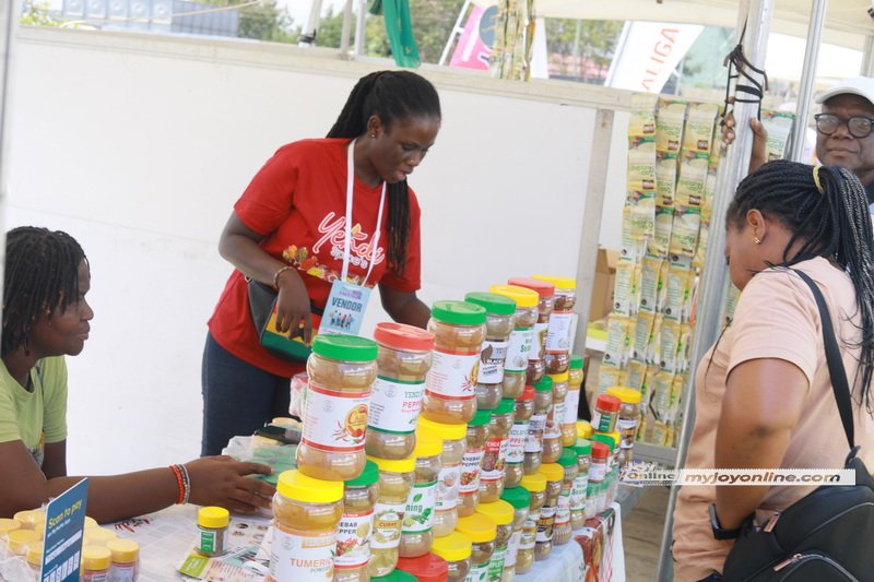 From fashion and food to gadgets: Over 150 businesses in full swing as patrons stream into Ecobank-JoyBusiness SME Fair on Day 2 From fashion and food to gadgets: Over 150 businesses in full swing as patrons stream into Ecobank-JoyBusiness SME Fair on Day 2