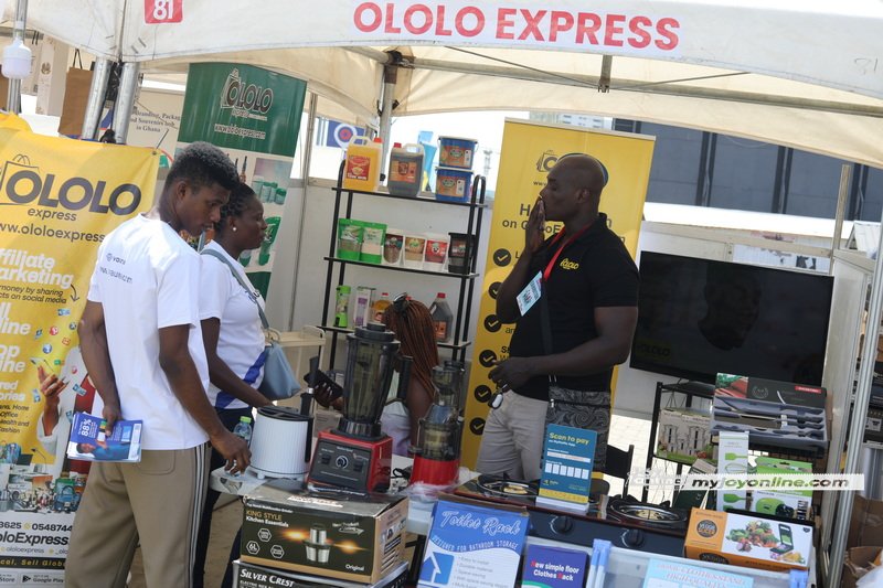 From fashion and food to gadgets: Over 150 businesses in full swing as patrons stream into Ecobank-JoyBusiness SME Fair on Day 2 From fashion and food to gadgets: Over 150 businesses in full swing as patrons stream into Ecobank-JoyBusiness SME Fair on Day 2