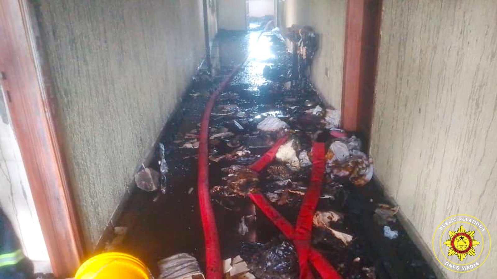 Devastating fire destroys Mamprobi building