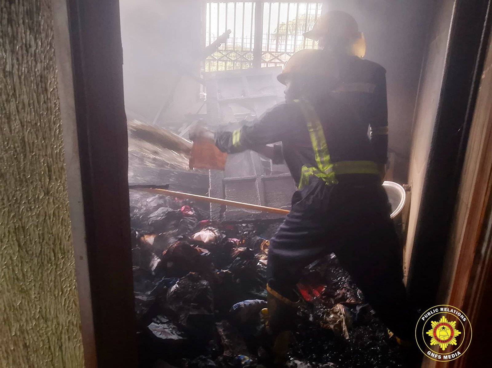 Devastating fire destroys Mamprobi building