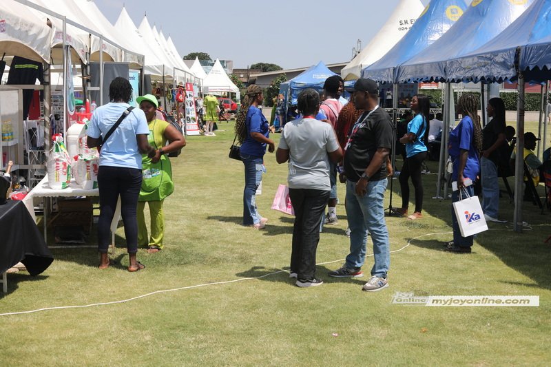 Vibrant scenes as vendors engage patrons on Day 2 of Ecobank-JoyBusiness SME Fair