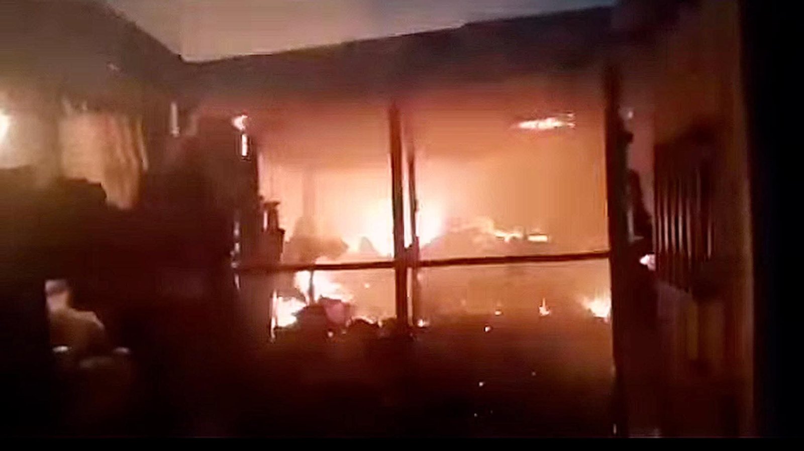 Major fire engulfs commercial structures at Ability Square, Adjiringano Major fire engulfs commercial structures at Ability Square, Adjiringano