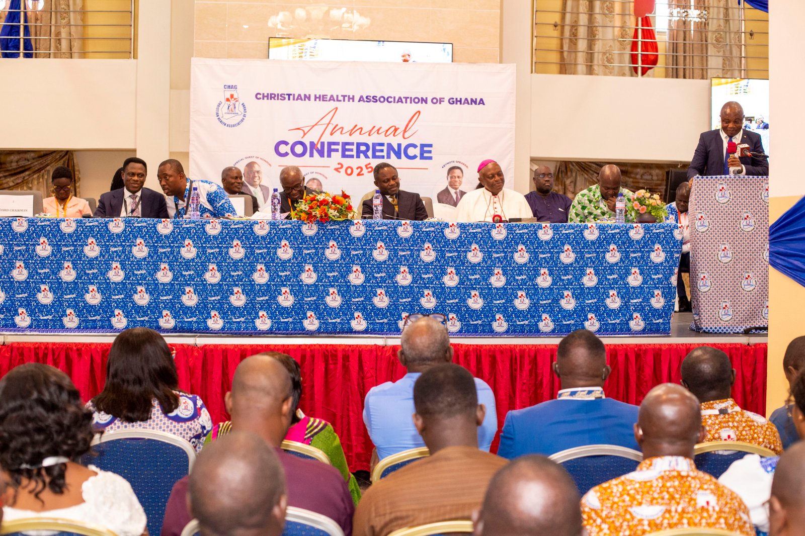 Apostle Eric Nyamekye hails CHAG's system as a model of compassion, resilience