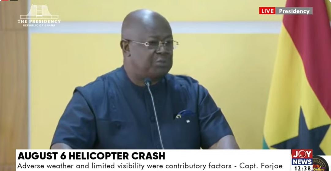 Helicopter crash: There was no mid-air explosion - Capt. Forjoe confirms Helicopter crash: There was no mid-air explosion - Capt. Forjoe confirms
