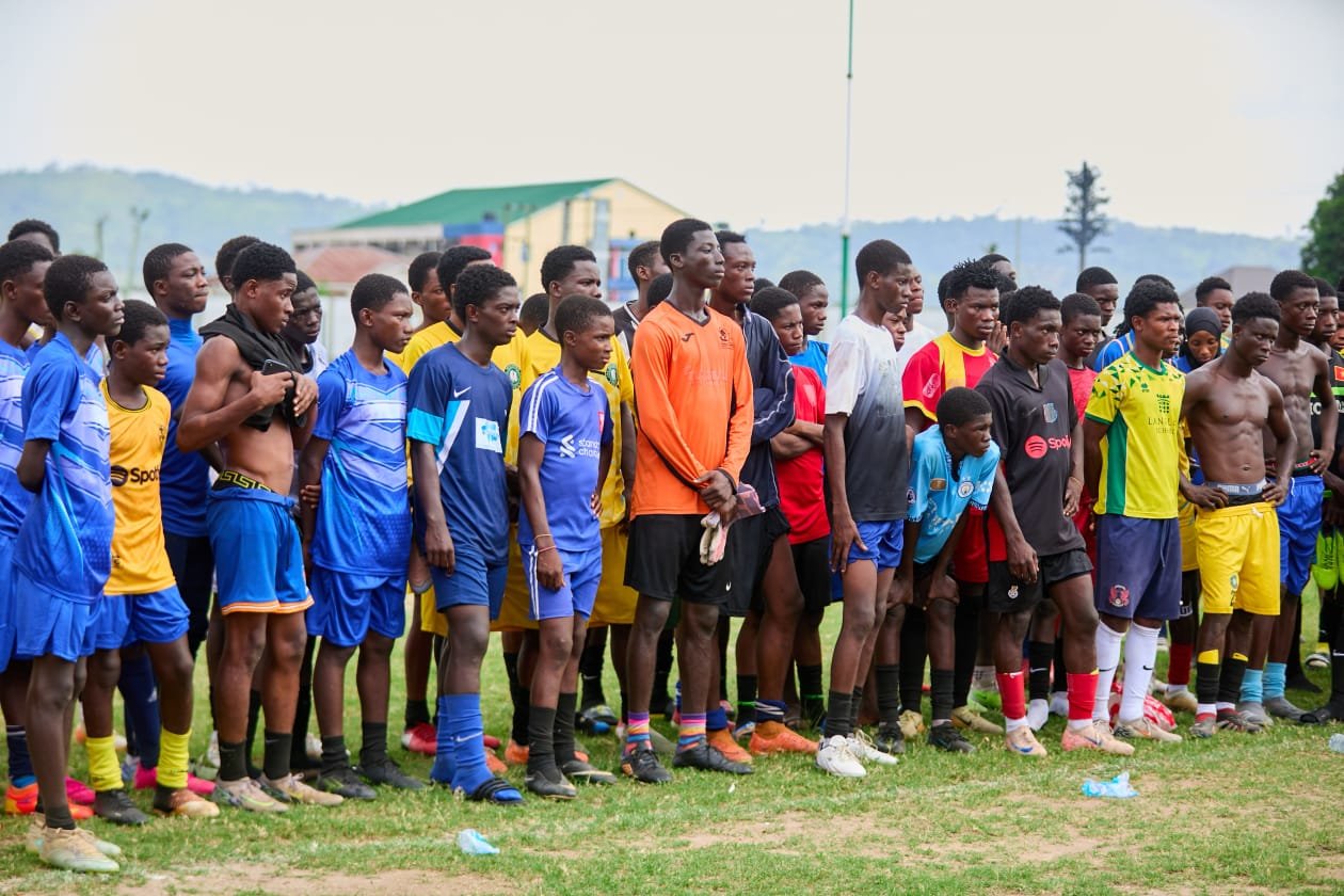 Eastern Regional Minister and Empire Sports hold U17 scouting event in Koforidua