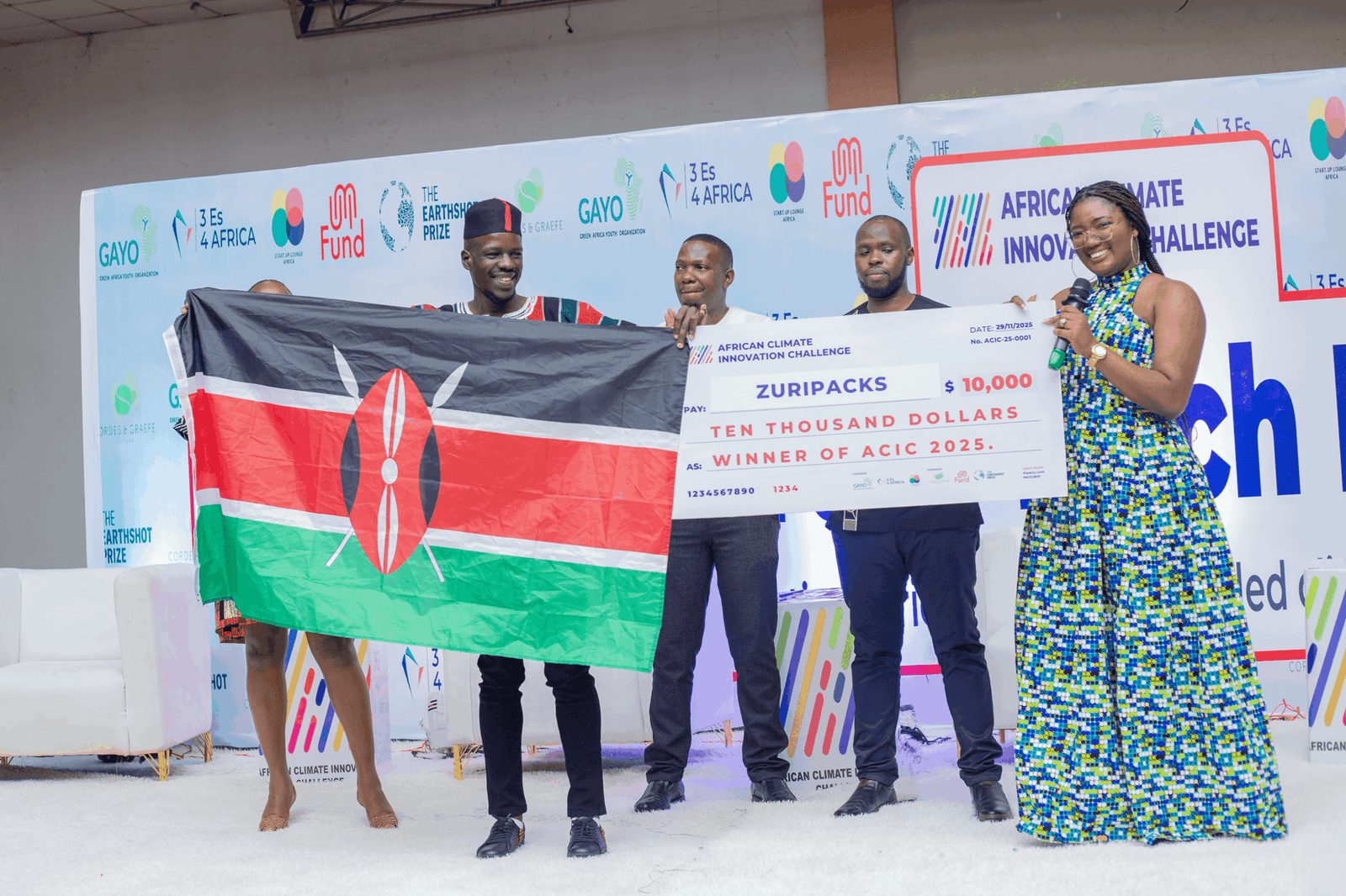 Five young entrepreneurs across Africa win 2025 African Climate Innovation Challenge