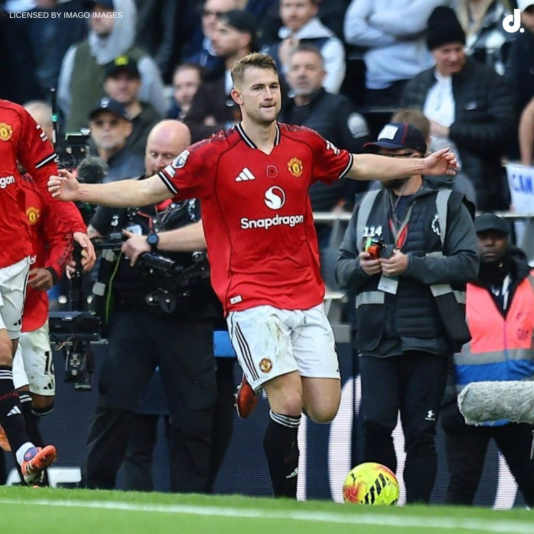 De Ligt scores last-gasp equaliser as Man United draw at Spurs