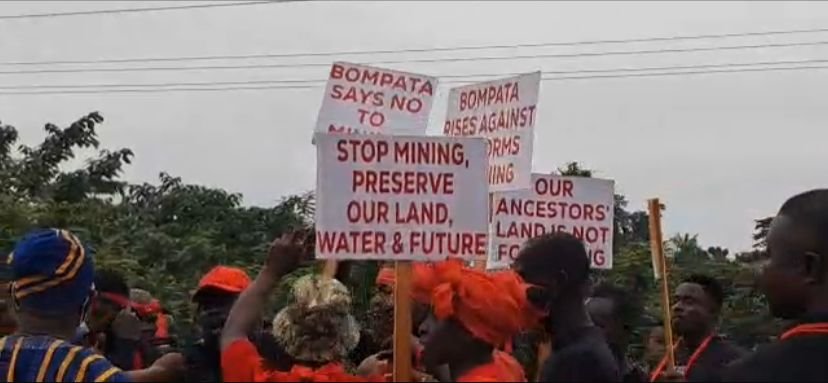 Bompata residents unite to ban mining in the community