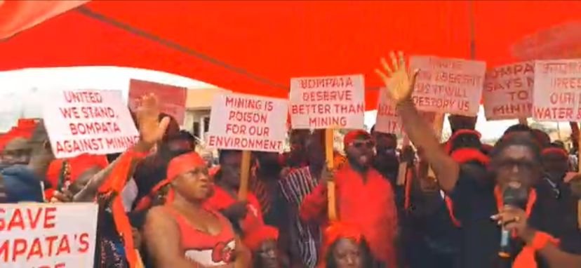 Bompata residents unite to ban mining in the community