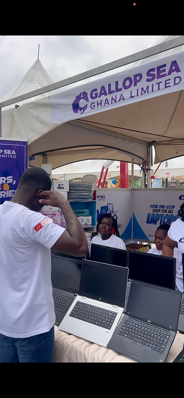 We sold over 20 laptops at Ecobank Joy Business SME Fair- Gallop Sea Ghana discloses
