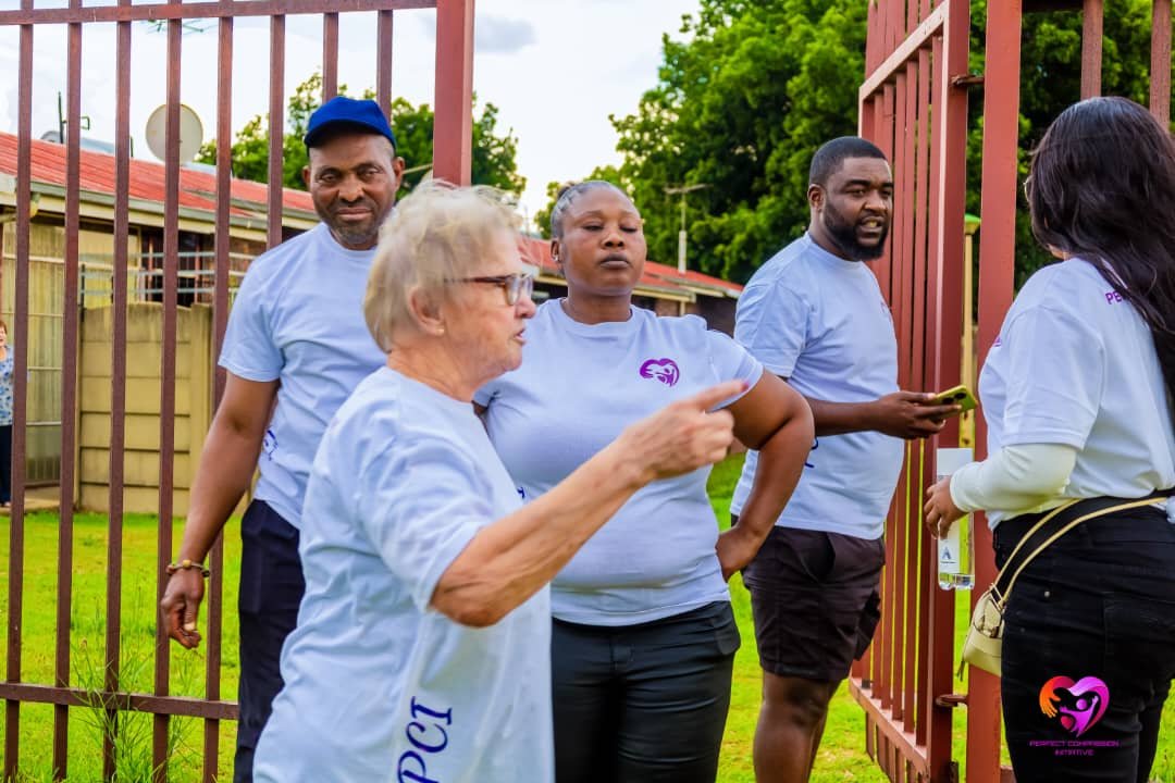Transcending Borders: Perfect Compassion Initiative’s International Outreach in springs, South Africa