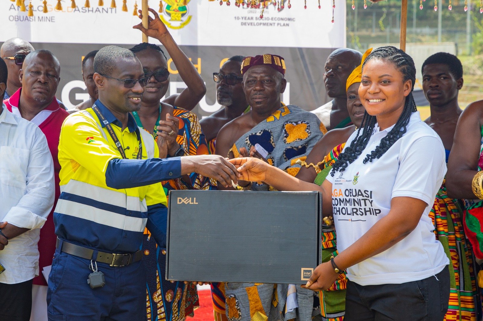 20 KNUST students receive scholarships as AGA Obuasi Mine launches new community scholarship scheme