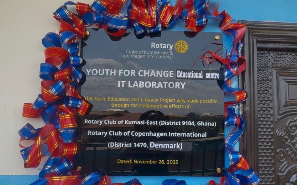 Rotary expands digital access as Kumasi students, inmates get new ICT lab