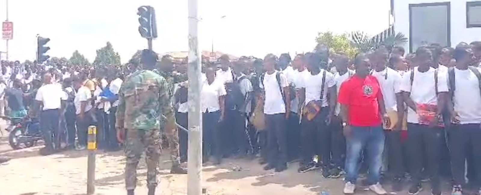 Thousands storm El-Wak stadium for Ghana Armed Forces recruitment; many left stranded