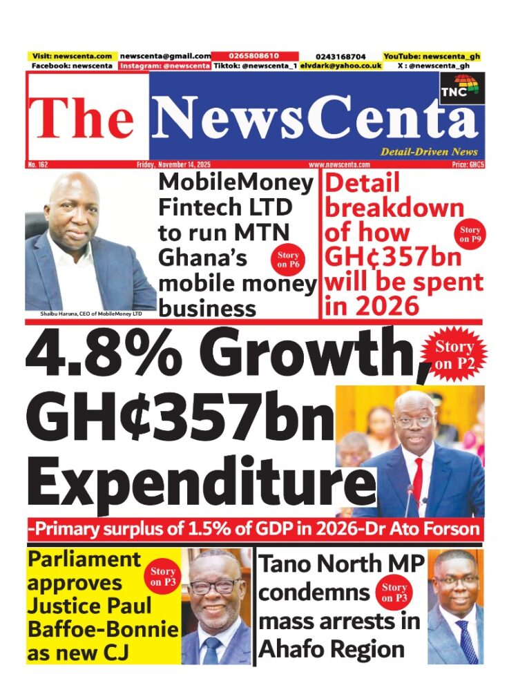 Today's Front pages: Friday, November 14, 2025