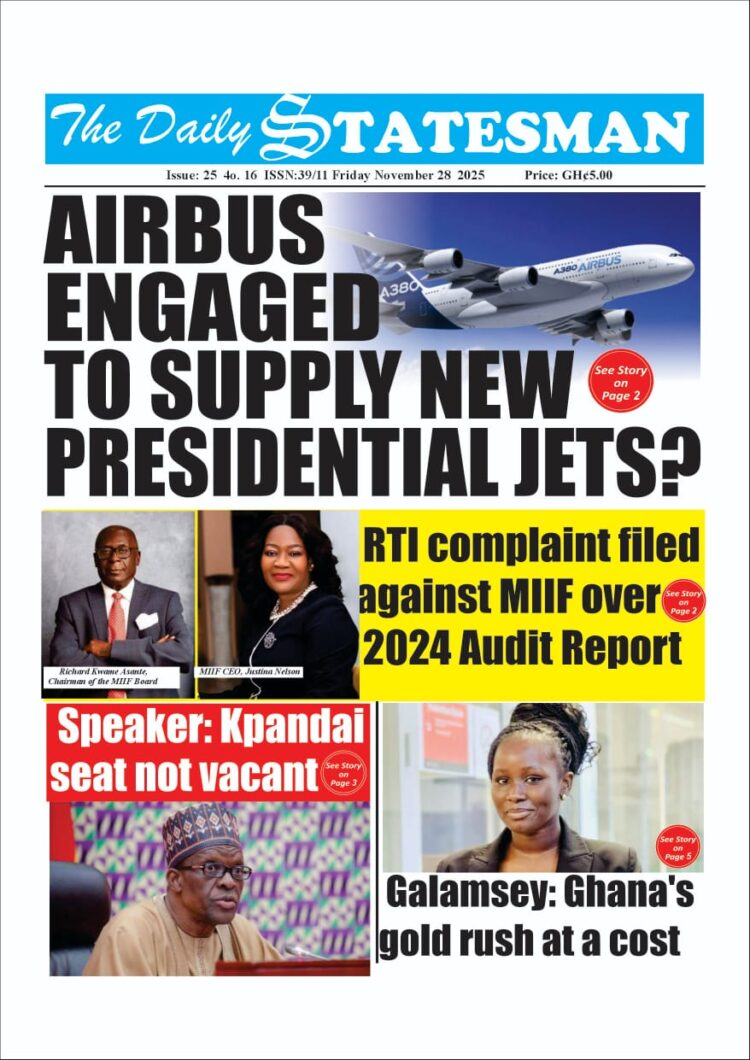 Today's Front pages: Friday, November 28, 2025