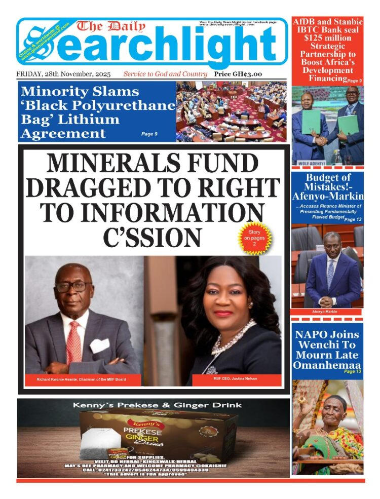 Today's Front pages: Friday, November 28, 2025