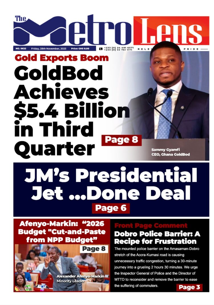 Today's Front pages: Friday, November 28, 2025