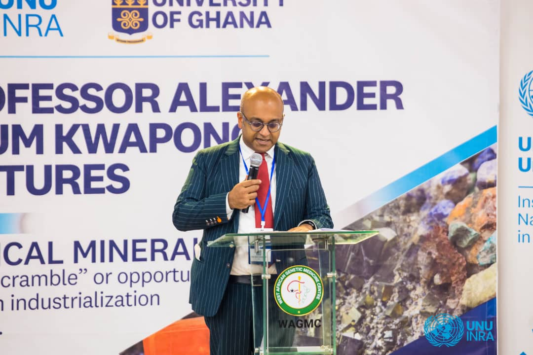 UNU-INRA holds 7th Adum Kwapong Lecture, advocates opportunity for green industrialisation of critical minerals
