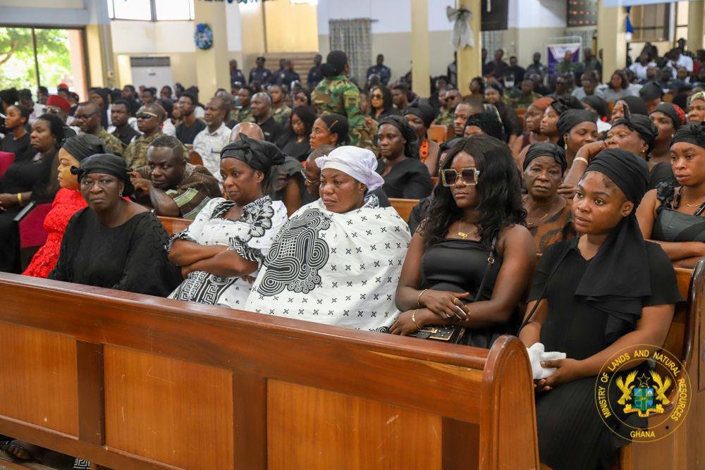 Lands Minister, NAIMOS mourn fallen soldier killed during anti-galamsey operation in Obuasi Lands Minister, NAIMOS mourn fallen soldier killed during anti-galamsey operation in Obuasi