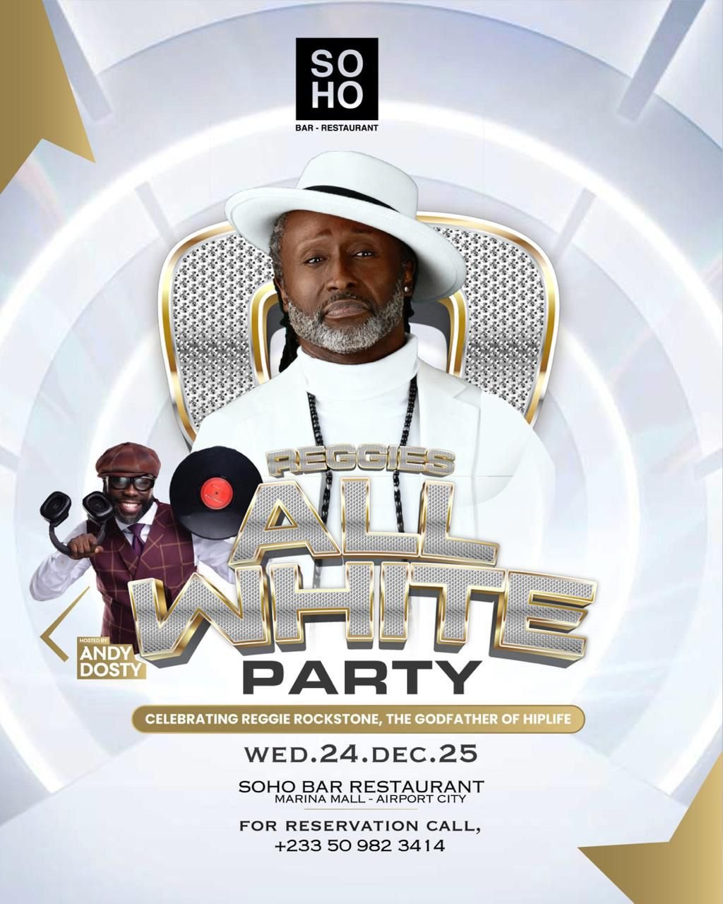 Amakye Dede, Reggie Rockstone and Amapiano Invasion to headline SOHO’s December shows Amakye Dede, Reggie Rockstone and Amapiano Invasion to headline SOHO’s December shows